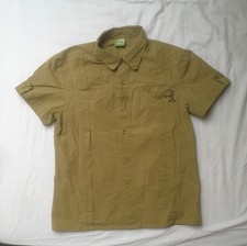 SKUNK FUNK "Otso" Herren-Hemd, oliv, Größe M