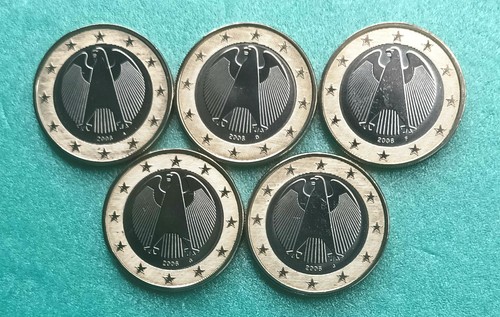 Euro kursmünzen brd - 1,