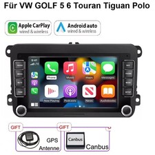 Apple CarPlay Autoradio GPS Für VW GOLF 5 6 Plus Caddy Touran Polo 6R Android