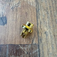 160x Zierstopfen/-schraube 8mm Schaft Gold für Alufelgen Zierschrauben 