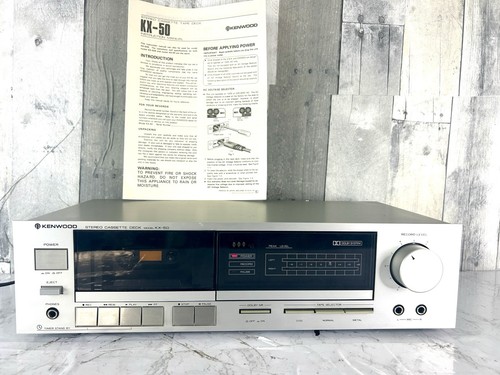 Kenwood cassette deck - kenwood, kx-50