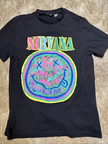 Nirvana smiley face colorful - nirvana,
