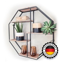 Kyto Wandregal Achteckig