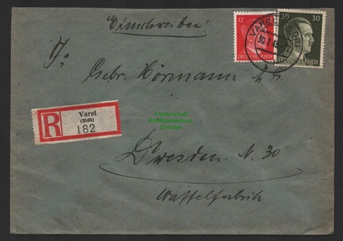 B9776 brief gebr - r-brief, hörmann