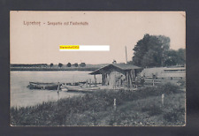 B 926/AK Lippehne Kr. Soldin "Seepartie mit Fischerhütte"