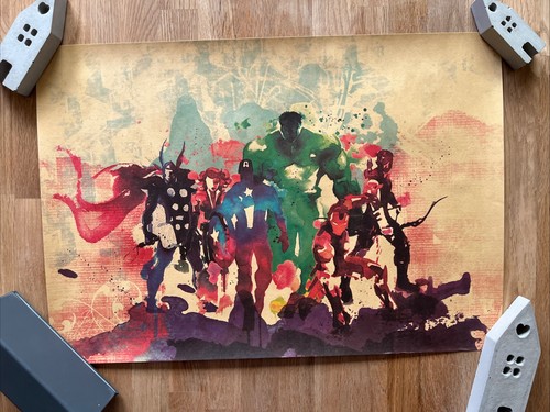 Marvel avengers print - marvel, poster