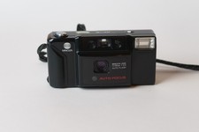 Minolta AF-E  Schwarz 35 mm Filmkamera analog Kompaktkamera