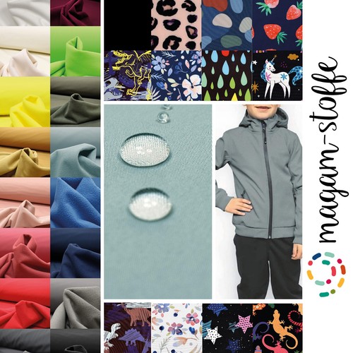 Magam stoffe jori softshell - magam-stoffe, "jori"