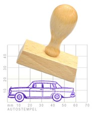 Oldtimer Autostempel Mercedes