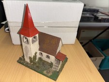 RS Rudolf Spitaler H0 Nr.72 uralt Holz Kirche / Dorfkirche Super Zustand