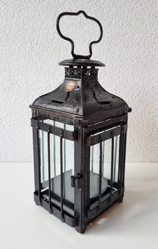 Schöne alte blech laterne - alte,