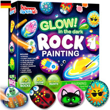Leuchtende Steine Malen Set |
