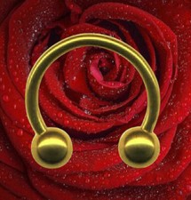 Piercing hufeisen mit - i,