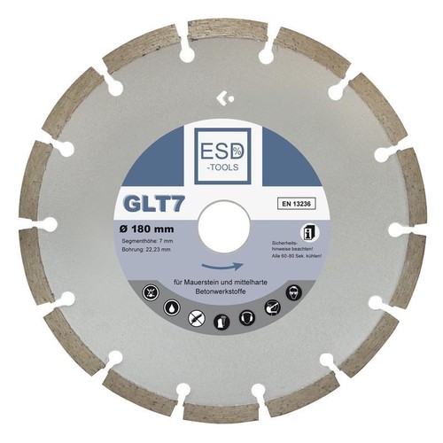 Diamanttrennscheibe beton 180 - diamanttrennscheibe,