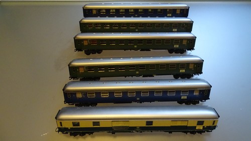 Märklin reisezugwagen set - märklin, reisezugwagen-set!