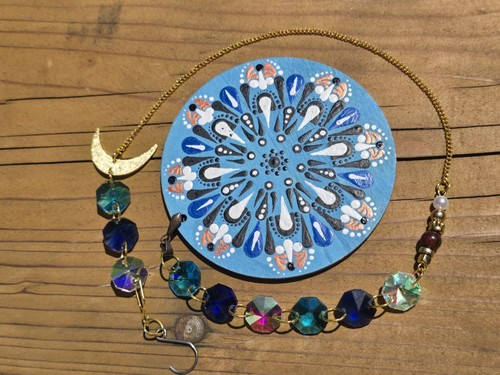 Sonnenfänger mit mandala - sonnenfänger,