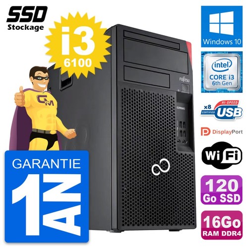 Tour fujitsu esprimo - pc,