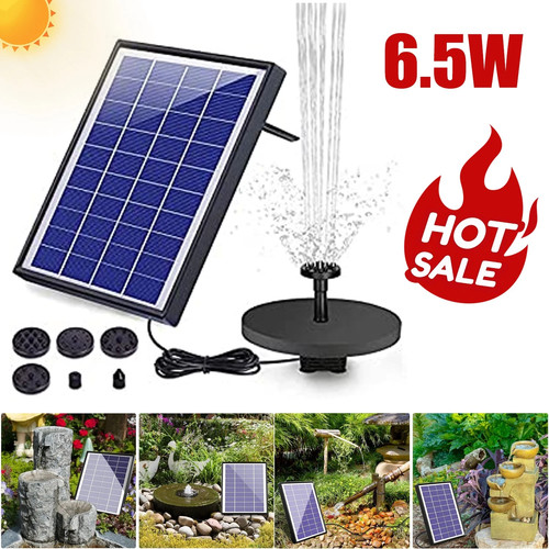 Solar springbrunnen diy - solar, 6.5w