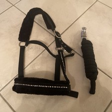 Pferde Halfter mit Strick  Full