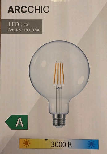 Arcchio led globelampe g125 - arcchio, led-globelampe