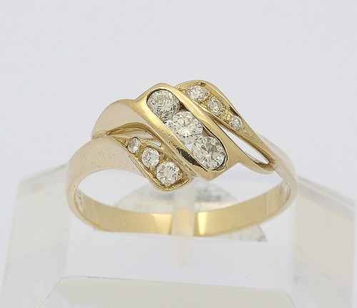 Ring 14k 585er gelb - ring, kt