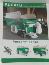 KURATLI Futtermischer, Futtermischwagen Prospekt ( Schweiz 142 )
