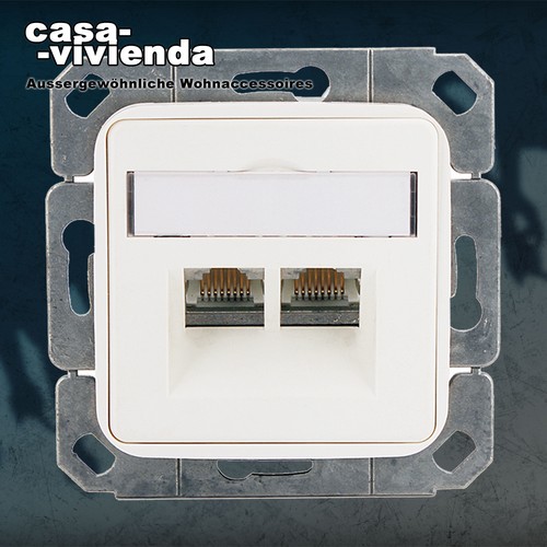 Cat6 kombi anschlussdose - cat6, kombi-anschlussdose