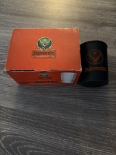 Jägermeister Gläser-Set (6x Stamper 2cl/4cl) + Würfelbecher – sehr guter Zustand