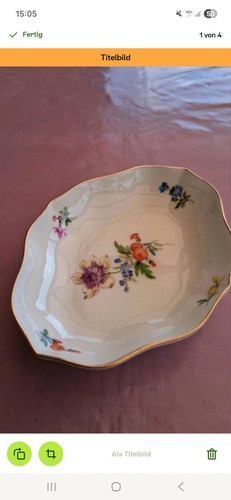 Meissen porzellan schale - meissen,