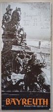 Reiseprospekt Bayreuth – BAYERISCHE OSTMARK, 30er Jahre