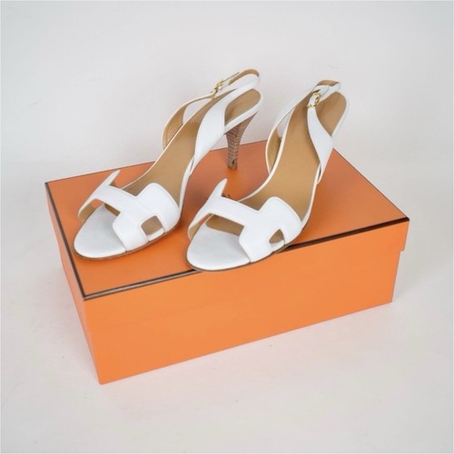 Hermès riemchensandalen leder - riemchensandalen,