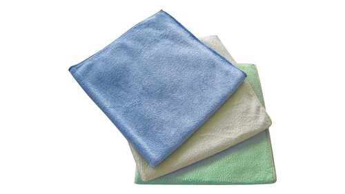 Microfasertuch aqua grün - microfasertuch,