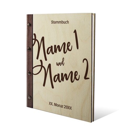 Stammbuch birkensperrholz - stammbuch,