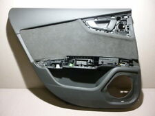 Audi A7 4G Türverkleidung hinten links Alcantara schwarz doorboard 4G8867305 S7