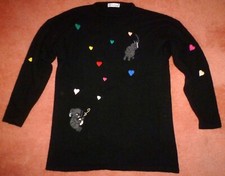 Exclusive Fashion Pullover 70% Lammwolle 20% Angora 10% Polyamid Gr:40