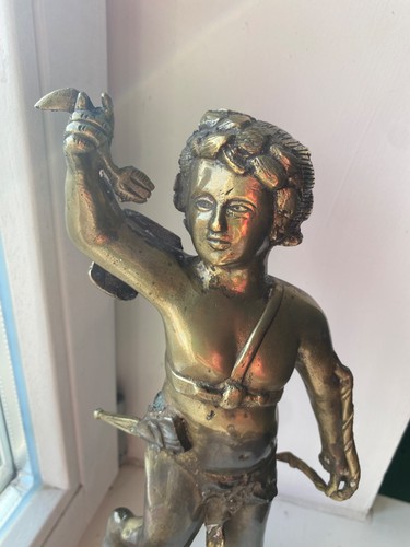 Amor putto antik - amor, holzplinte