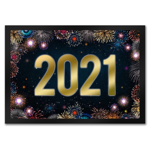 2021 silvester fußmatte - silvester, mit