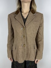 Stajan Erzherzog Johan & Anna Plochl Women's Linen Rare Jacket Blazer Size Eu 40