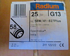 Radium Leuchtstofflampe Leuchtstoffröhre 58W/41 ( 827) NEU 25 Stück