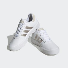 GEBRAUCHT/DEFEKT - ADIDAS COURT PLATFORM Sneaker 728929 Weiß 40 EU