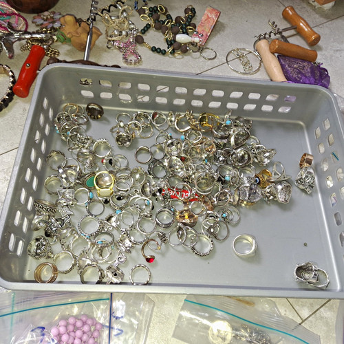 Modeschmuck konvolut gemischt - modeschmuck,