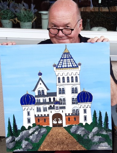 Künstlerbild handgemalt - künstlerbild,