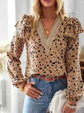 Hemd Jersey Bluse Frau Bluse