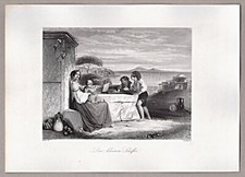 Italien Volksleben -