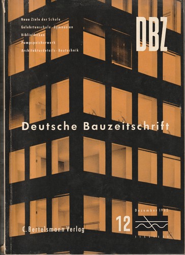 Dbz deutsche bauzeitschrift - dbz,