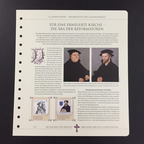 Deutsche post edition - edition, "kirche