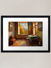 Gerahmtes Wandbild Poster