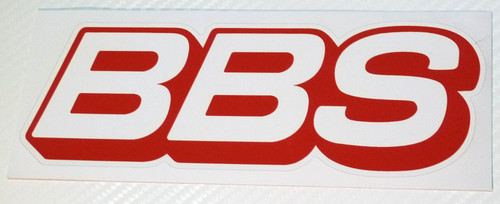 Bbs felgen tuning - bbs, aufkleber