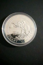 Silbermünze Somalia Elefant