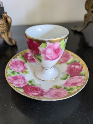 Antiker rosenthal eierbecher - 1,